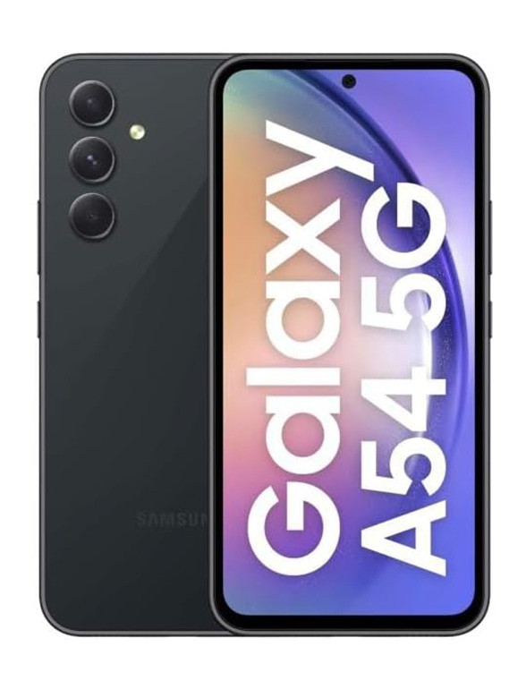 Samsung Galaxy A54 - 5G - 256 Go - Parfait état - Noir - Batterie testée Très bon état -  reconditionné disponible sur Label Emmaüs